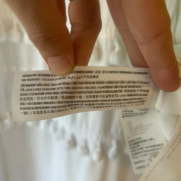 Hollister blue white tie dye copped tank top size M - Picture 7 of 7